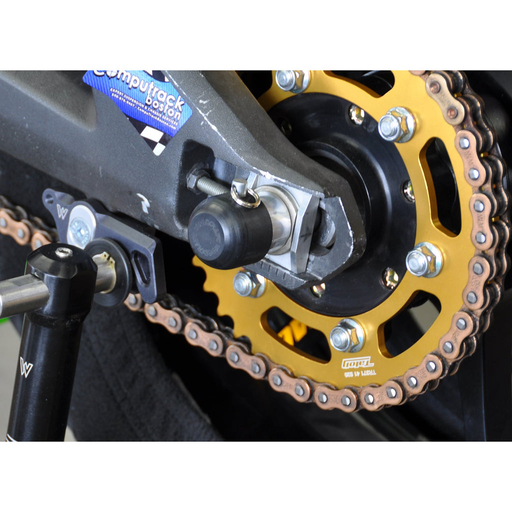 Woodcraft Rear Axle Sliders - Kawasaki ZX-10R (2016-2023), ZX-6R