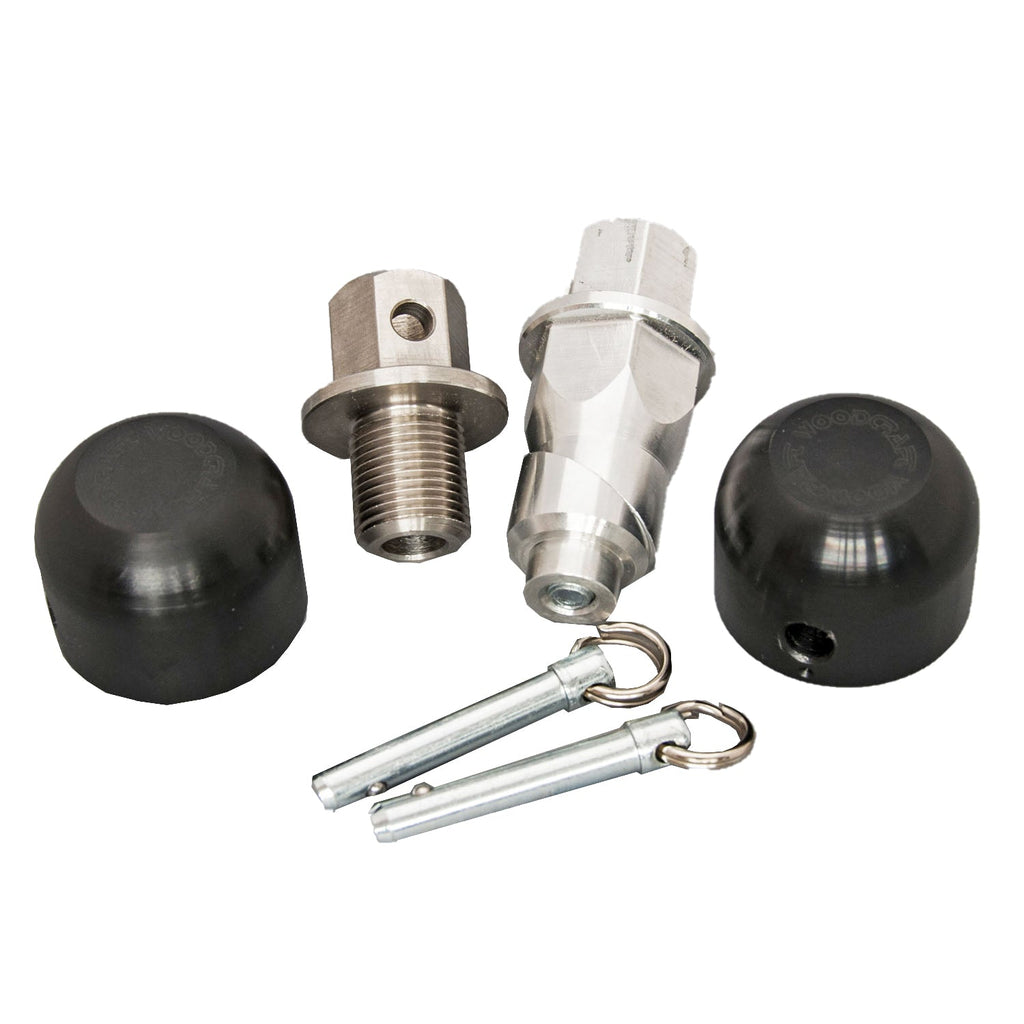 Woodcraft Front Axle Slider Kit - Honda CBR1000RR (2017-2018)