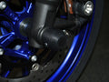 Woodcraft Front Axle Slider Kit - Yamaha FZ-09 (2014-2018), FJ-09 (2015-2018), XSR900 (2016-2018)