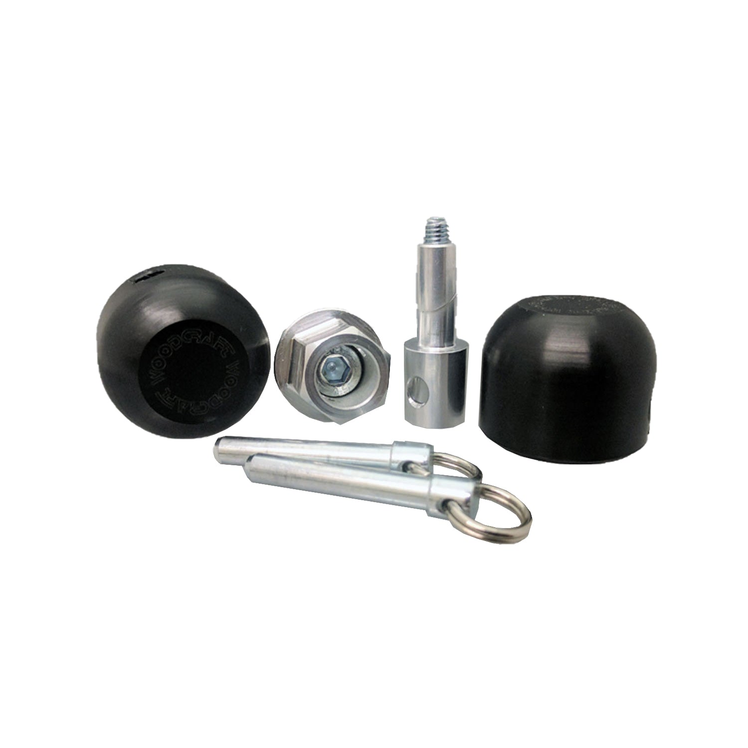 Woodcraft Front Axle Sliders - Yamaha FZ1 (2006-2015), FZ6 (2006-2010), MT-09/Tracer 900 (2021-2024)