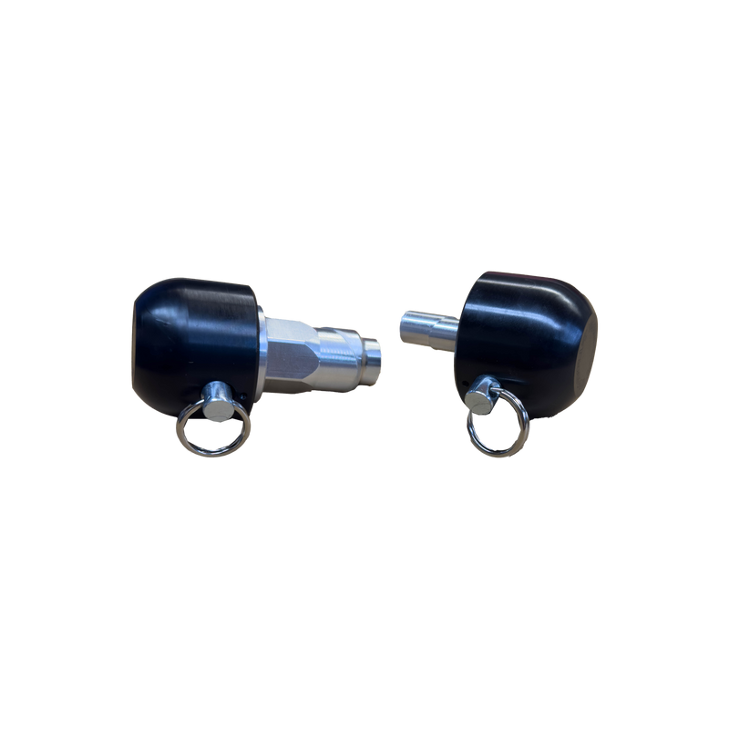 Woodcraft Front Axle Slider Kit - Yamaha Tenere 700