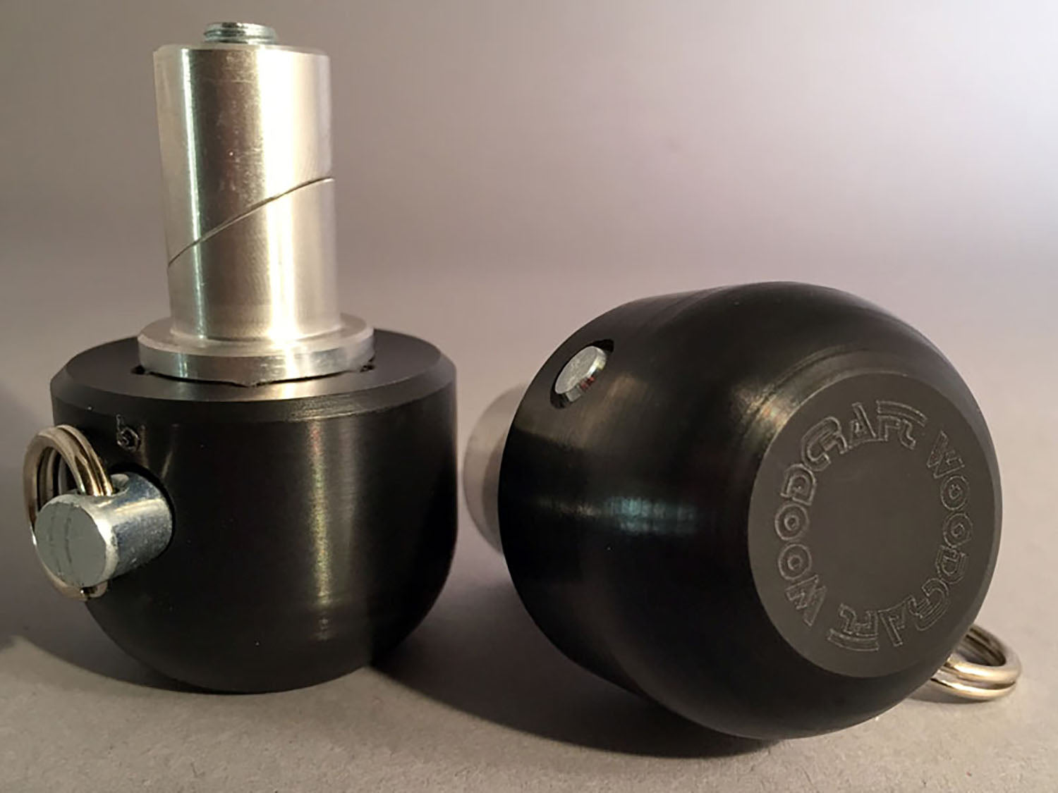 Woodcraft Rear Axle Sliders - Yamaha YZF-R1/R1M (2015-2018), FZ-10 (2017-2018), BMW S1000RR/S1000R