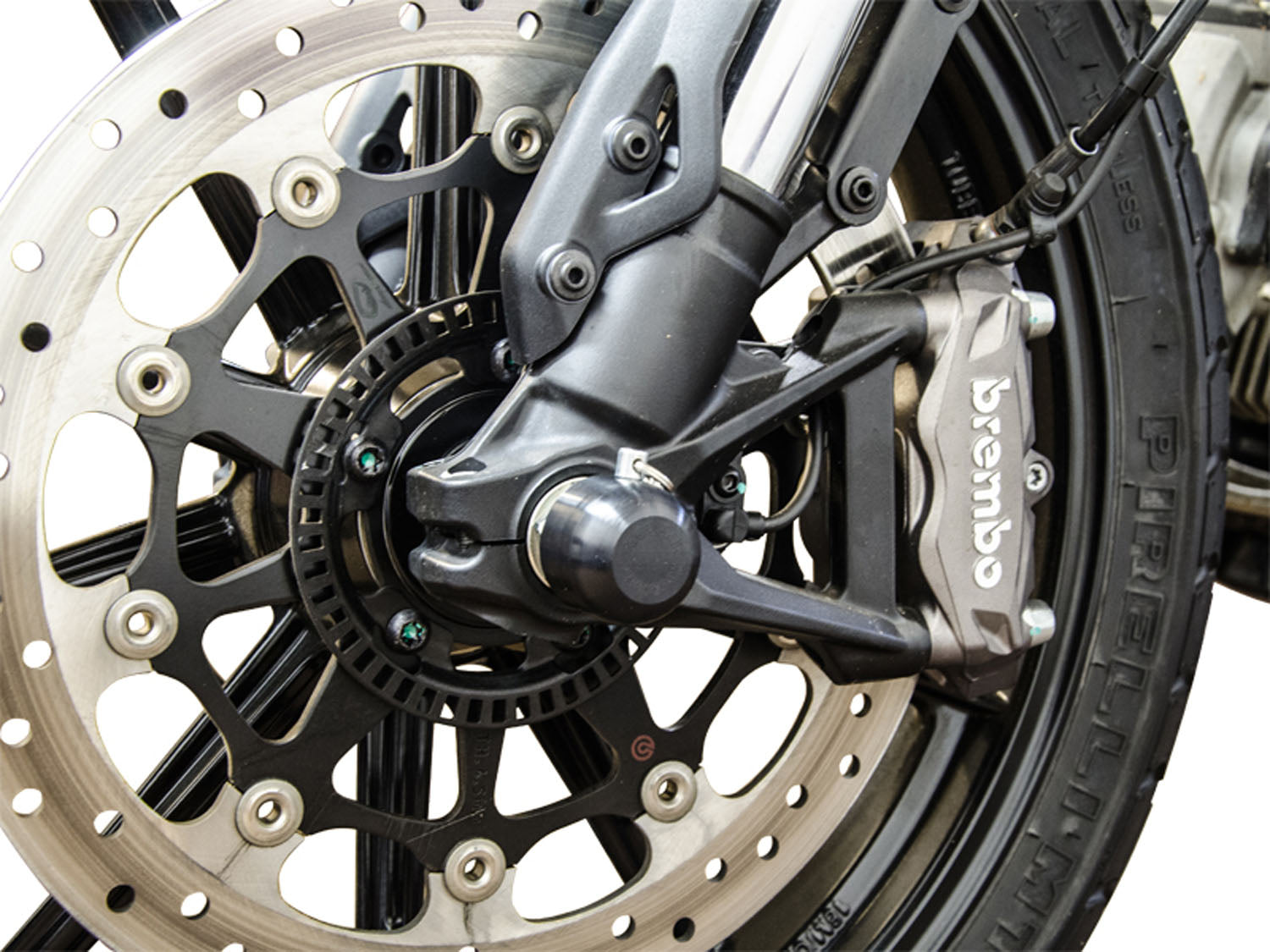 Woodcraft Front Axle Sliders - Ducati Scrambler (2015-2020)
