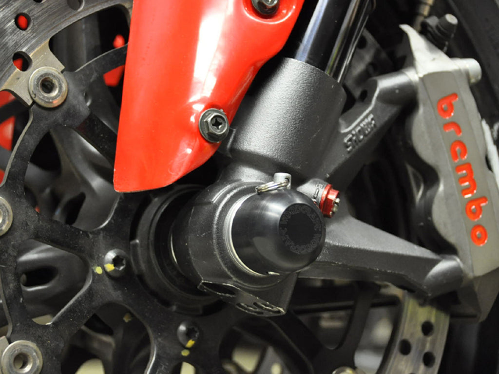 Woodcraft Front Axle Sliders - Ducati Panigale/Diavel/Monster/Supersport/Multistrada (Universal)