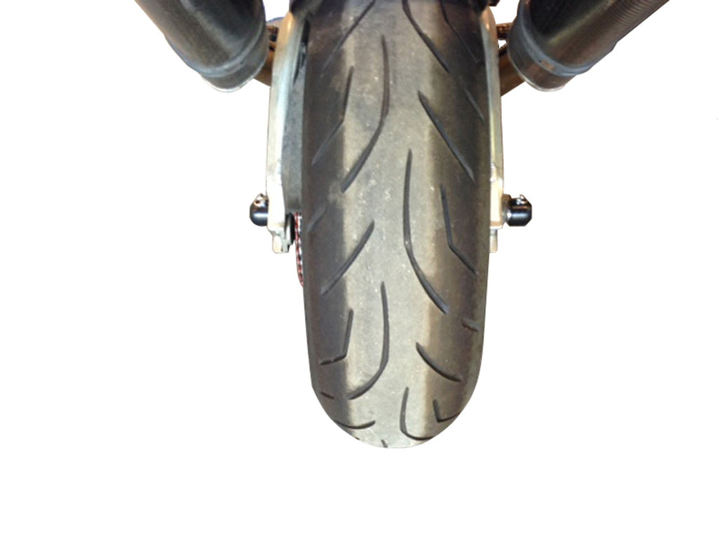 Woodcraft Rear Axle Sliders - Aprilia (Multiple Models)