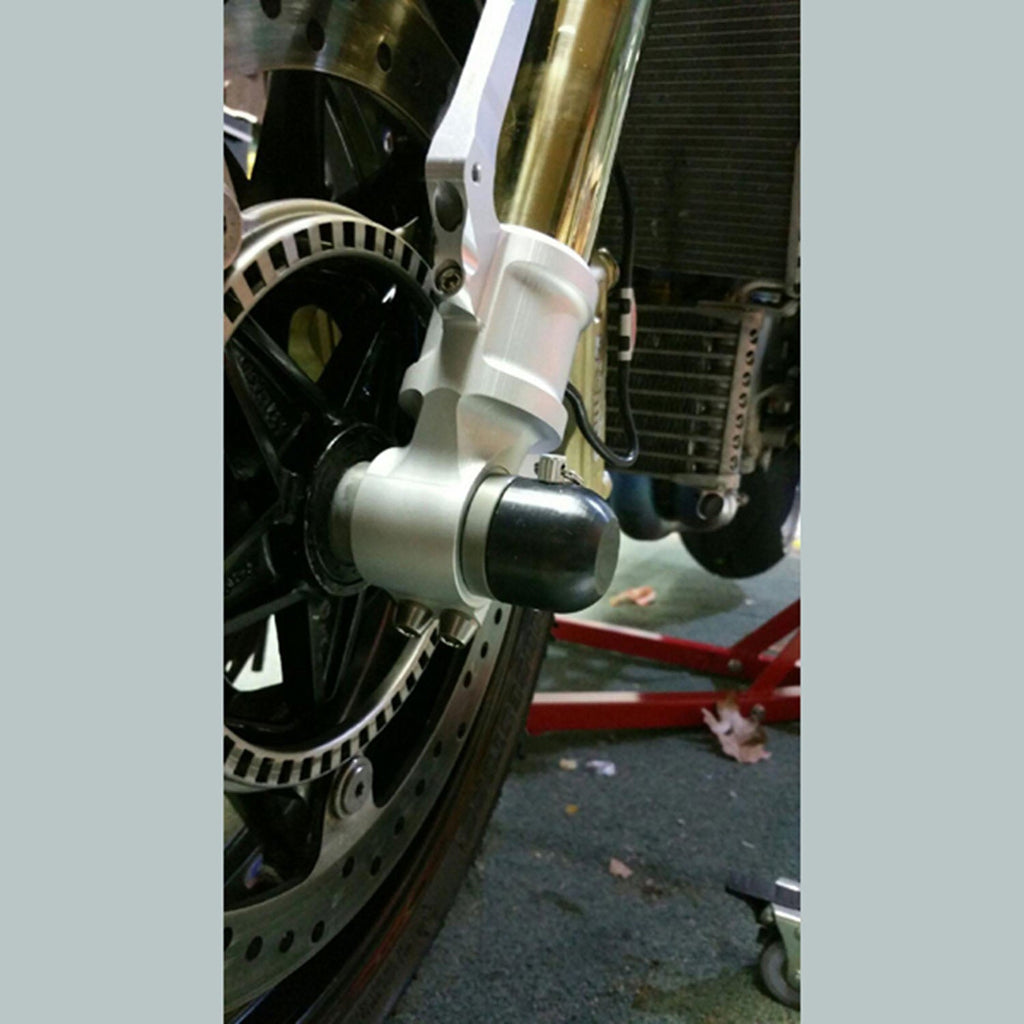 Woodcraft Front Axle Sliders - BMW S1000RR (2009-2018), S1000R (2014-2018)