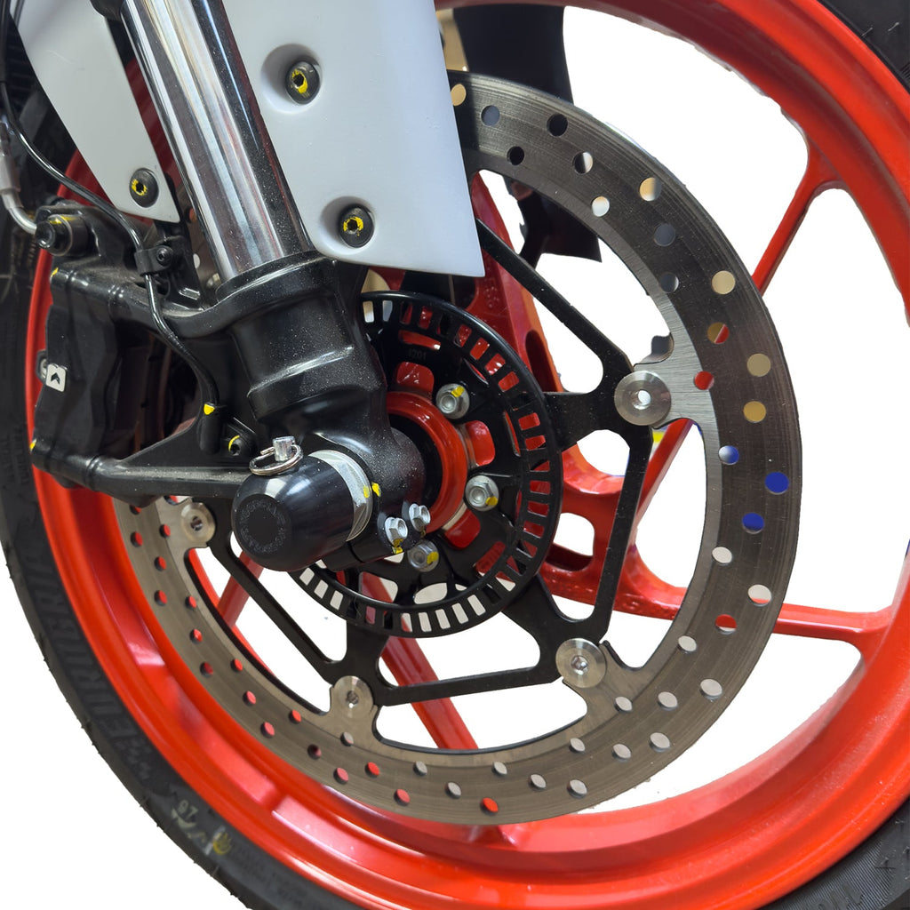 Woodcraft Front Axle Slider Kit - Aprilia RS 457