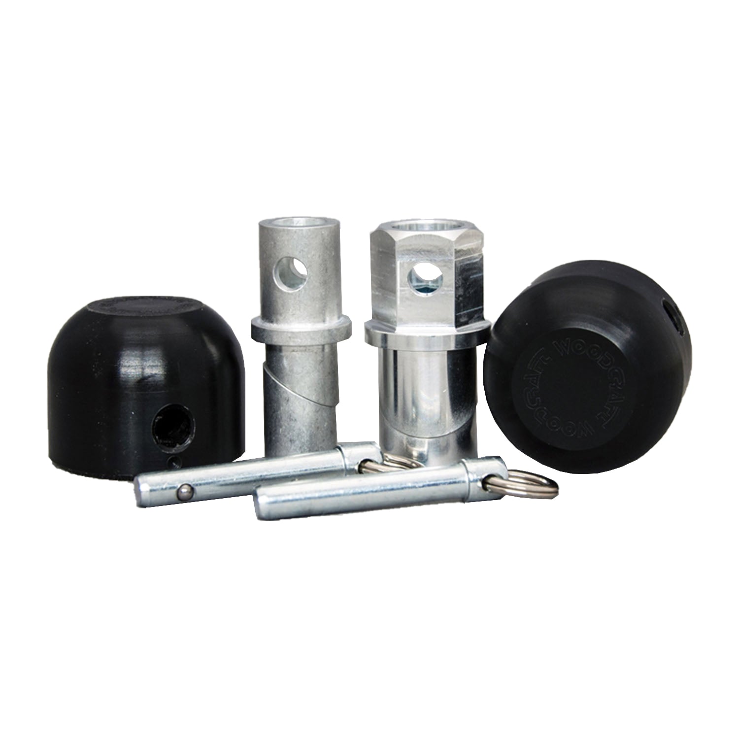Woodcraft Rear Axle Sliders - Kawasaki ZX-6R/636 (2005-2012), ZX-10R (2011-2015)