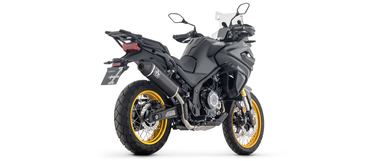 Arrow Indy Race Aluminium "Dark" Slip On with Carbon End Cap