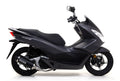 Arrow Urban Aluminium "Dark" Slip On with "Dark" End Cap - Honda PCX150