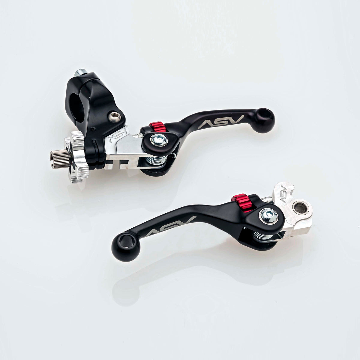 ASV F4 Series Clutch and Brake Lever Pair Pack w/ Hot Start Perch # BCF41306SH