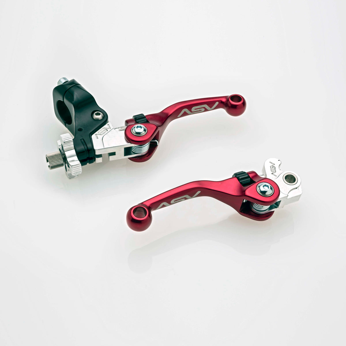 ASV F4 Series Clutch and Brake Lever Pair Pack w/ Hot Start Perch # BCF41306SH