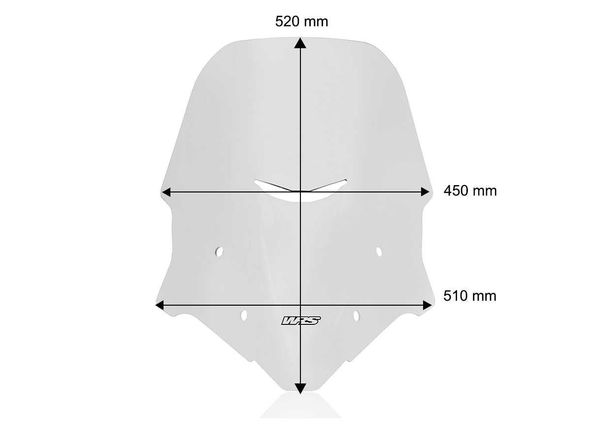 WRS Caponord Windscreen Benelli TRK 702 / X 2023-2026