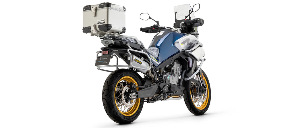 Arrow Race-Tech Aluminium Slip On with Carbon End Cap - CFMoto IBEX 800 S / T