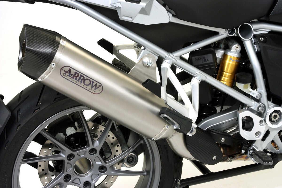 Arrow Maxi Race-Tech Titanium Slip On with Carbon End Cap - BMW R1200GS/R1250GS