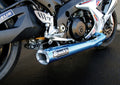 Brock's Performance TiWinder Blue Full System w/ 18" Muffler Street Baffle GSX-R1000 (07-08)