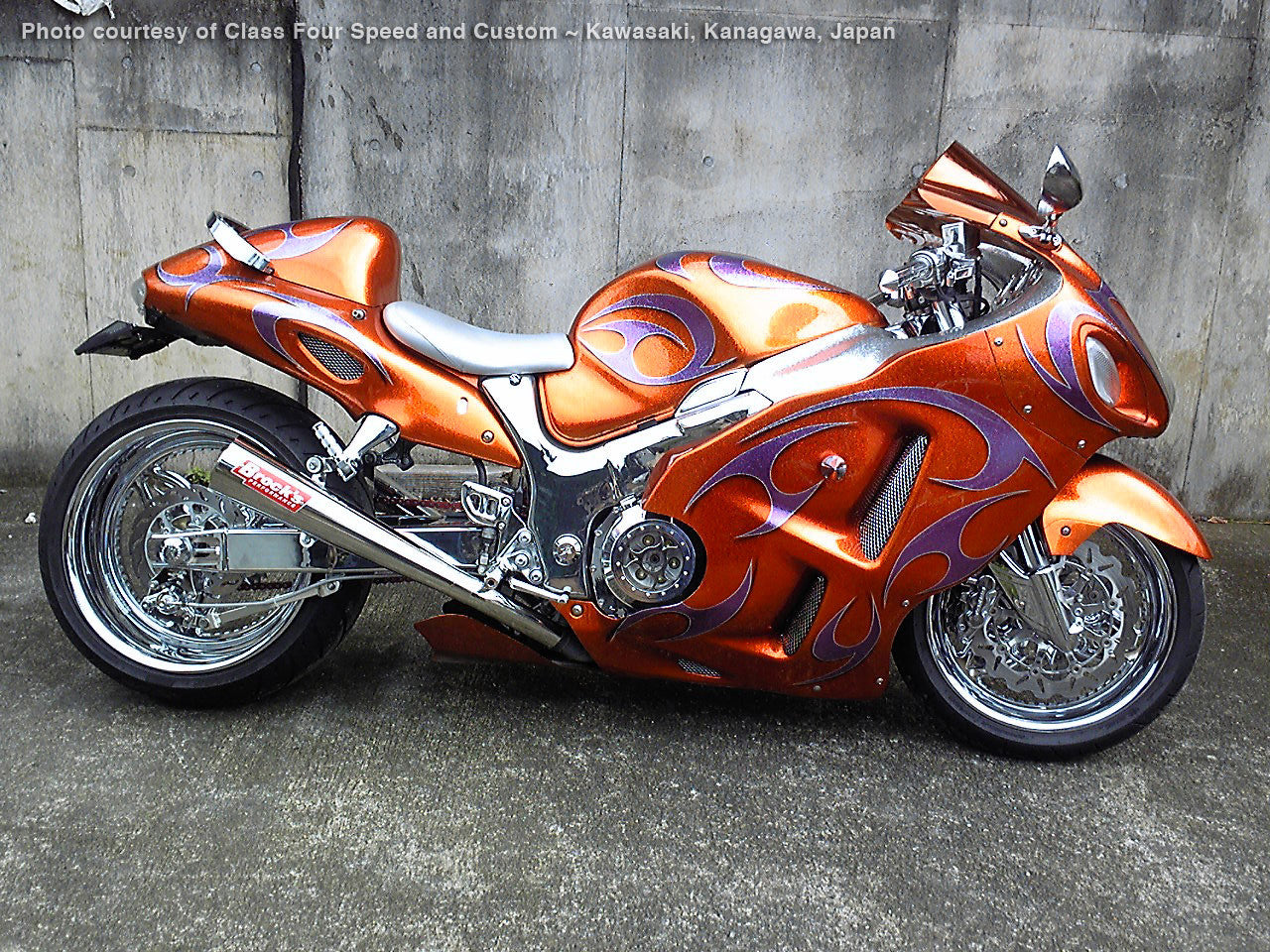 Brock's Performance StreetMeg Full System 20" Muffler Suzuki Hayabusa (99-07)