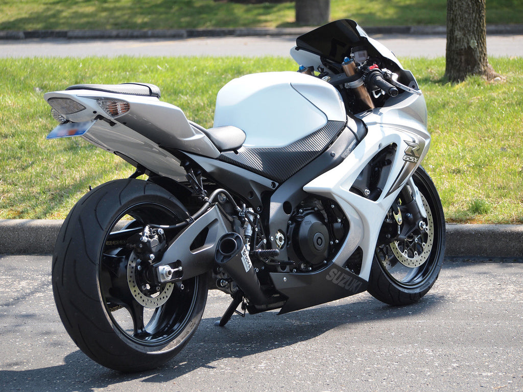 Brock's Performance Alien Head Full System Black 14" Muffler GSX-R1000 (07-08)