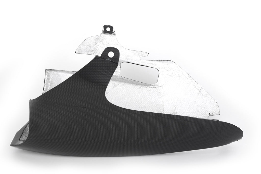 Fullsix Carbon Belly Pan - Extension for Underseat Exhaust - Ducati Panigale R/959 Panigale