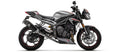 Arrow Catalytic Homologated Full System with Veloce Aluminium "Dark" Slip On - Triumph Street Triple R/Street Triple RS