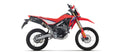 Arrow Icon Aluminium "Dark" Slip Ons - Honda CRF300L/CRF300LS