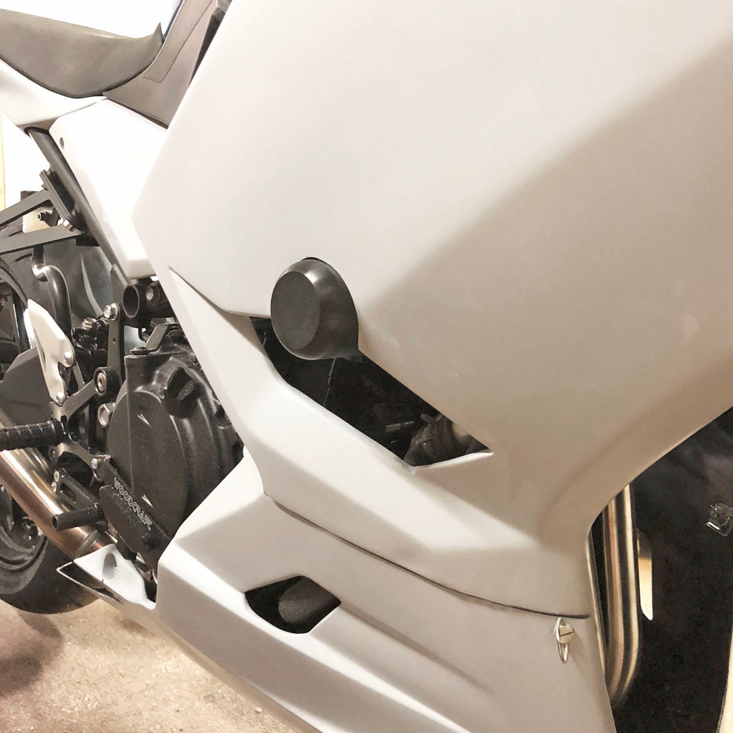 Woodcraft KTM Duke 790, Duke 890 Frame Slider Kit w/ pucks