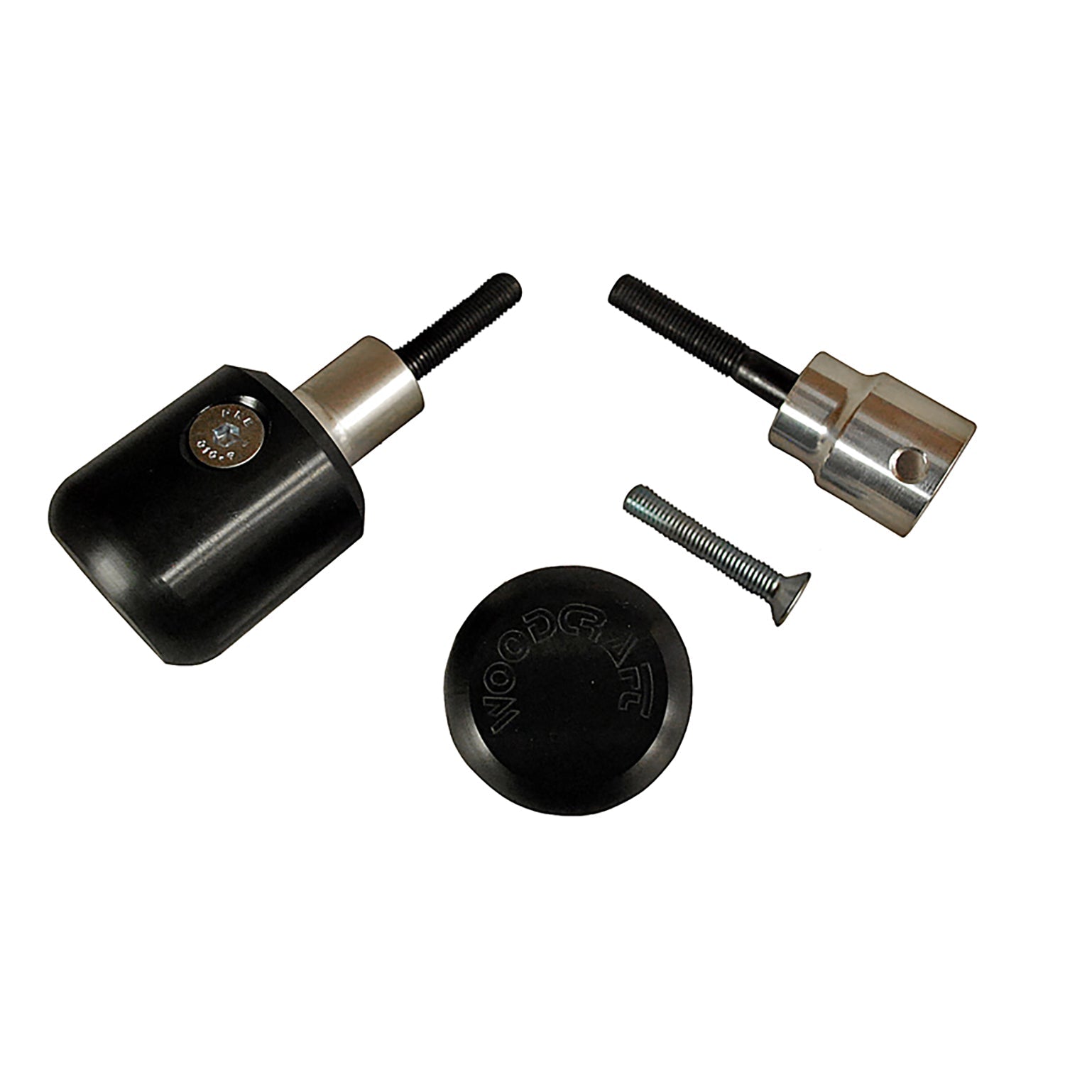 Woodcraft 2013-18 Kawasaki ZX636R Frame Slider Kit with pucks