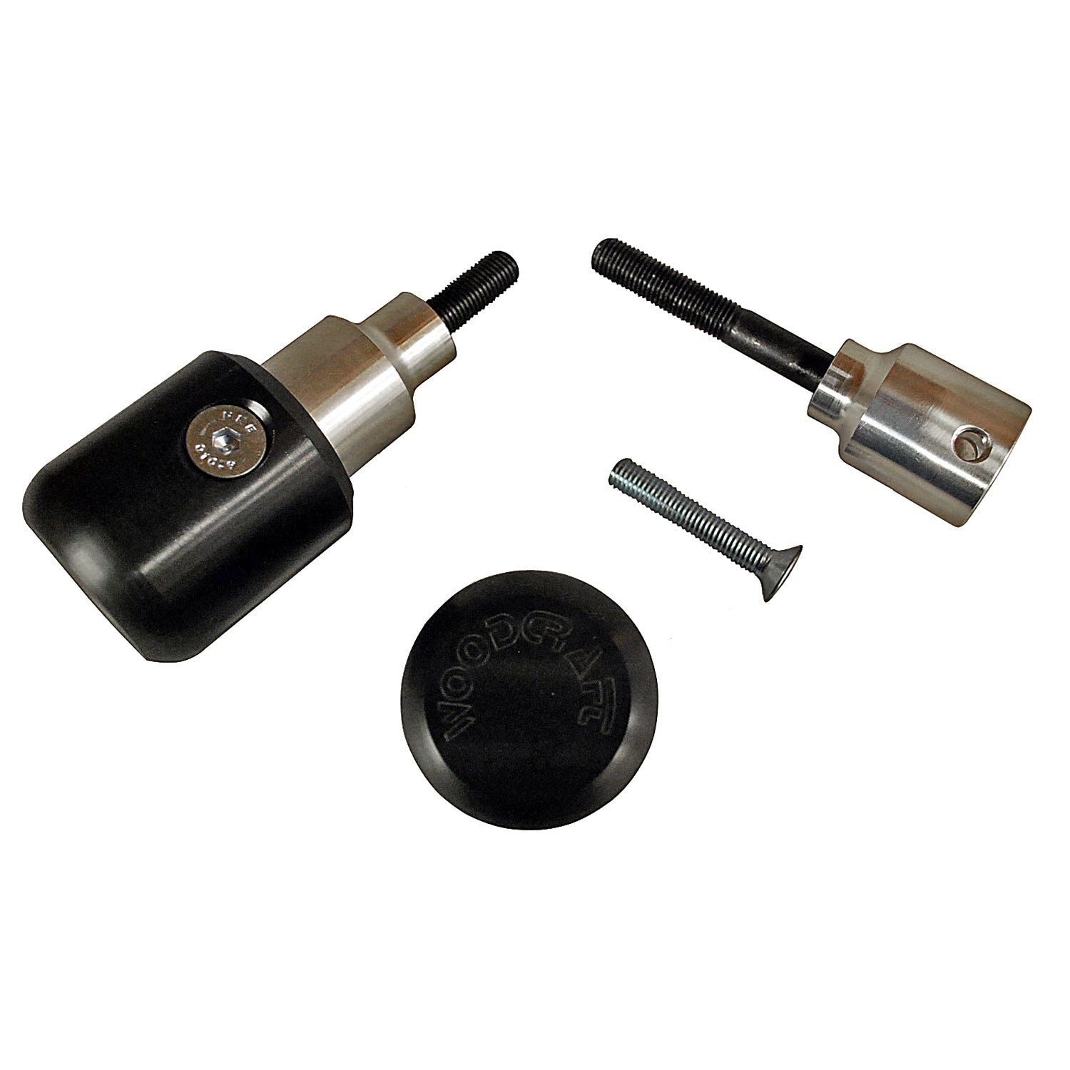 Woodcraft 2004-05 Kawasaki ZX10R Frame Slider Kit with pucks