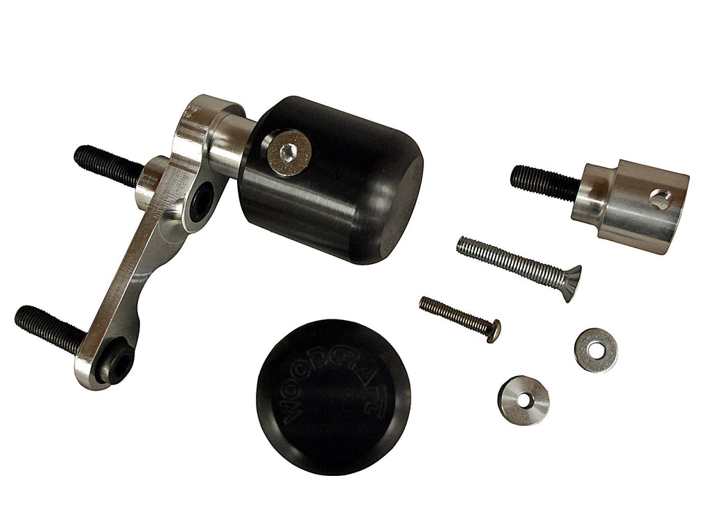 Woodcraft 2008-10 Kawasaki ZX10 Frame Slider Kit with pucks