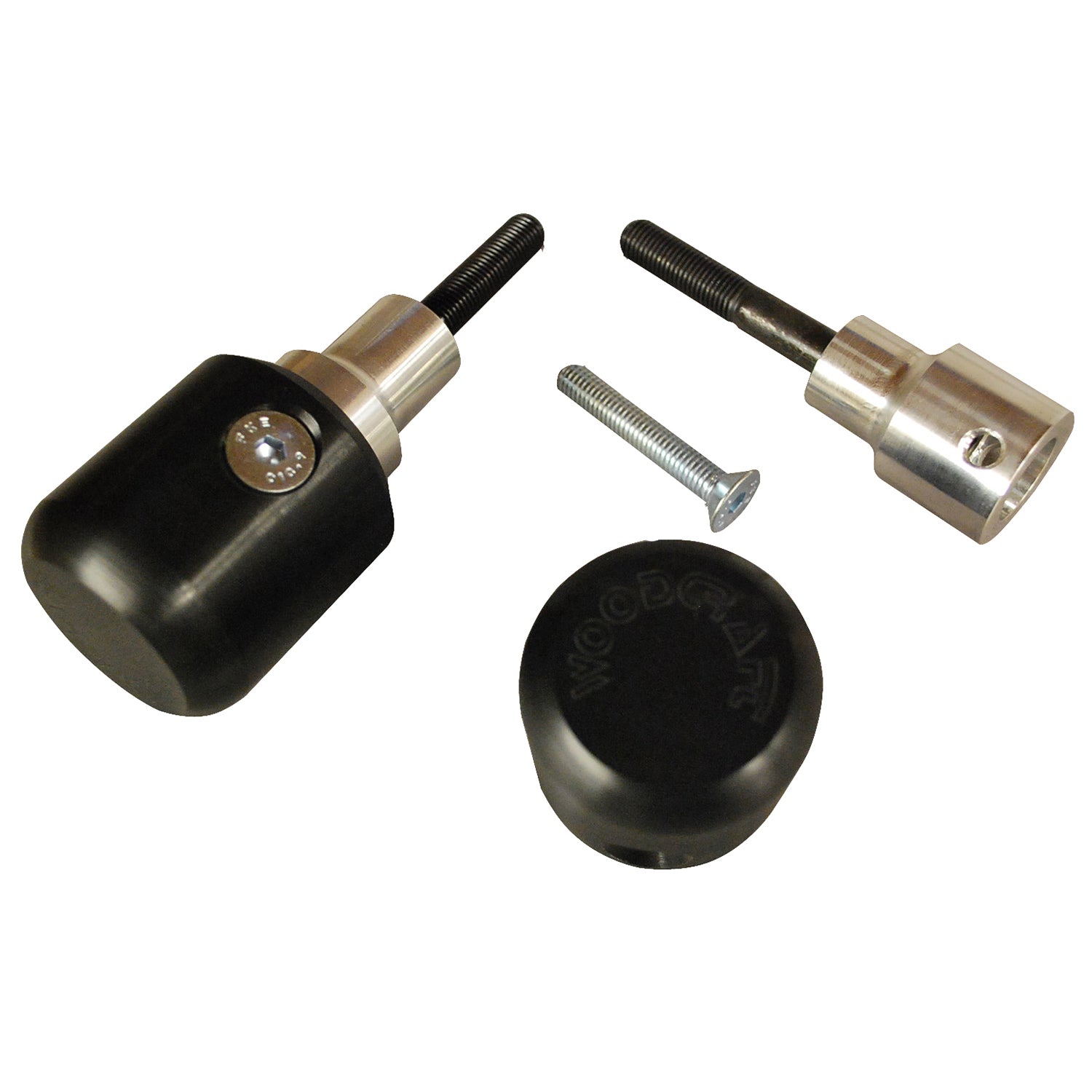 Woodcraft 1997-00 Suzuki GSXR600, 1996-99 GSXR750 Frame Slider Kit with pucks
