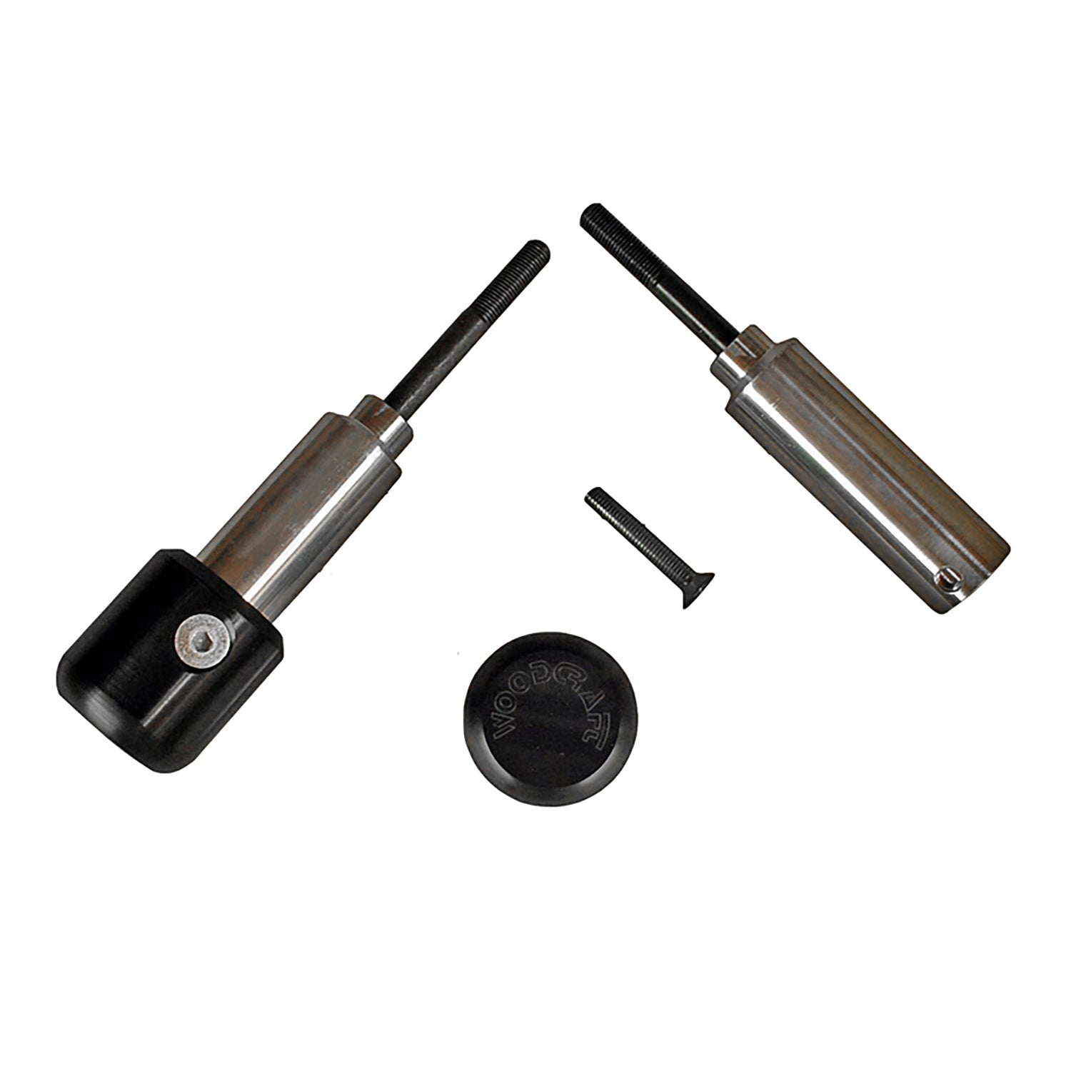 Woodcraft 2003-07 Suzuki SV1000 Frame Slider Base Kit with pucks