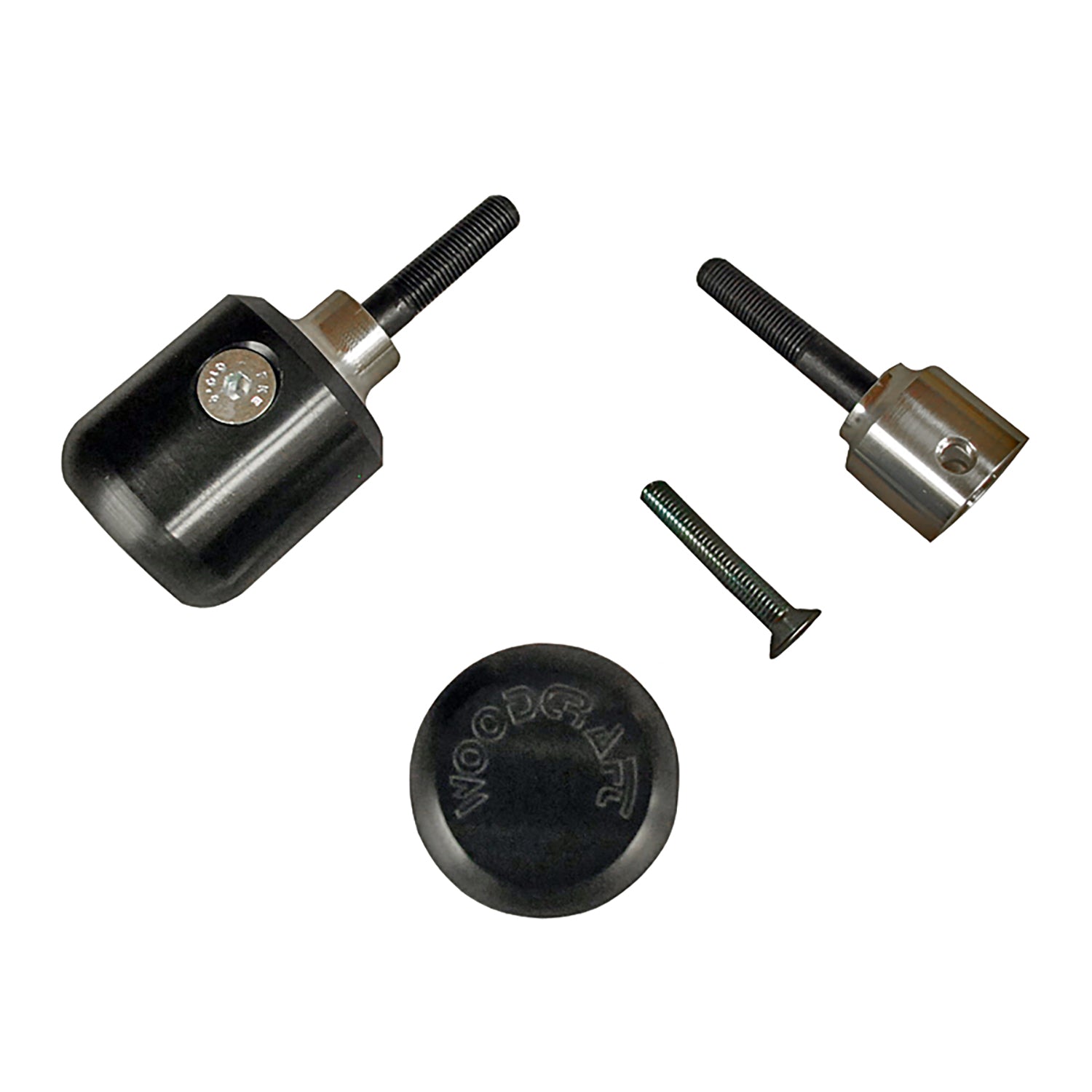 Woodcraft 2007-08 Suzuki GSXR1000 Frame Slider Kit with pucks