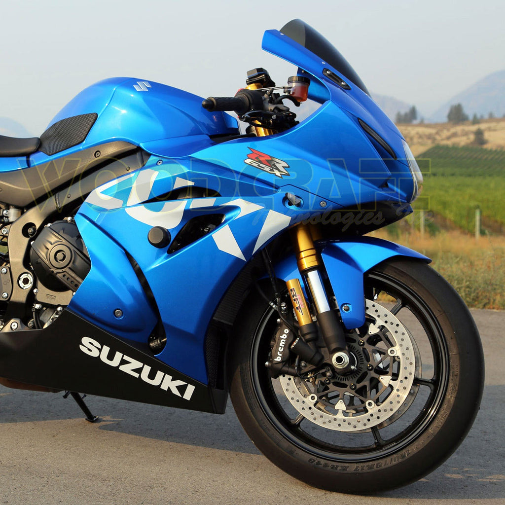 Woodcraft Suzuki GSX-R1000 Frame Slider Kit with pucks