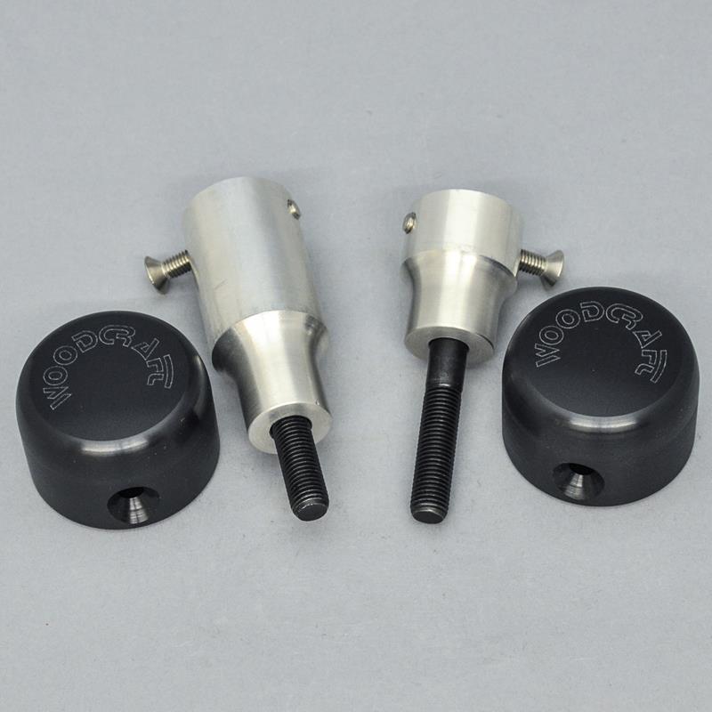 Woodcraft Suzuki GSX-R600/750 Frame Slider Kit with pucks