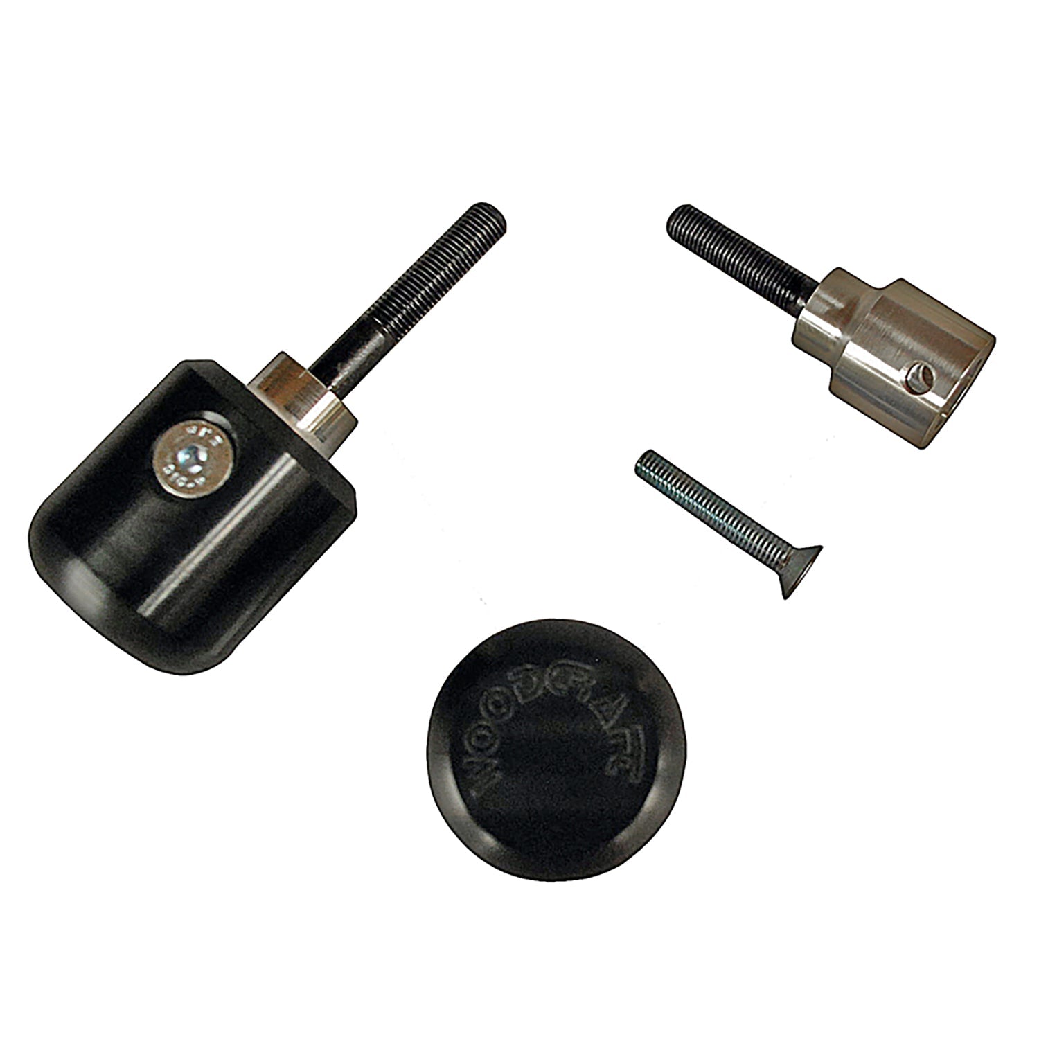 Woodcraft 1999-07 Suzuki Hayabusa Frame Slider Base Kit with pucks