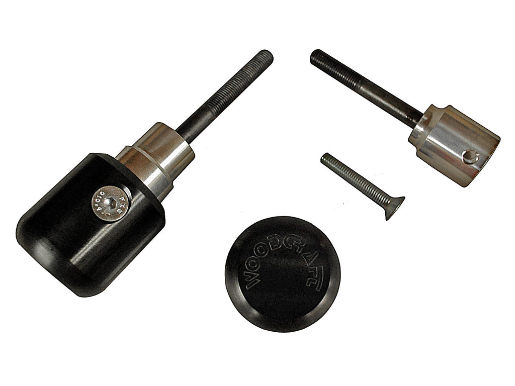 Woodcraft 2004-06 Honda CB600F Frame Slider Kit with pucks