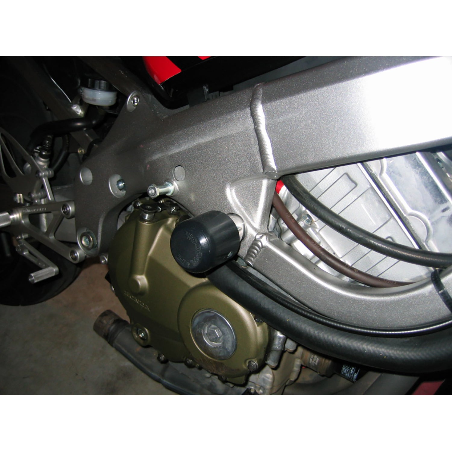 Woodcraft 1999-08 Honda F4/F4i Frame Slider Kit with pucks