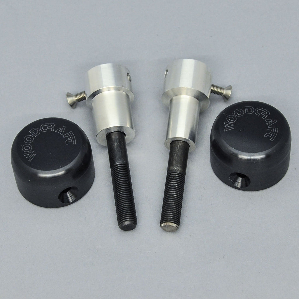 Woodcraft 2003-06 Honda CBR600RR Frame Slider Kit with pucks