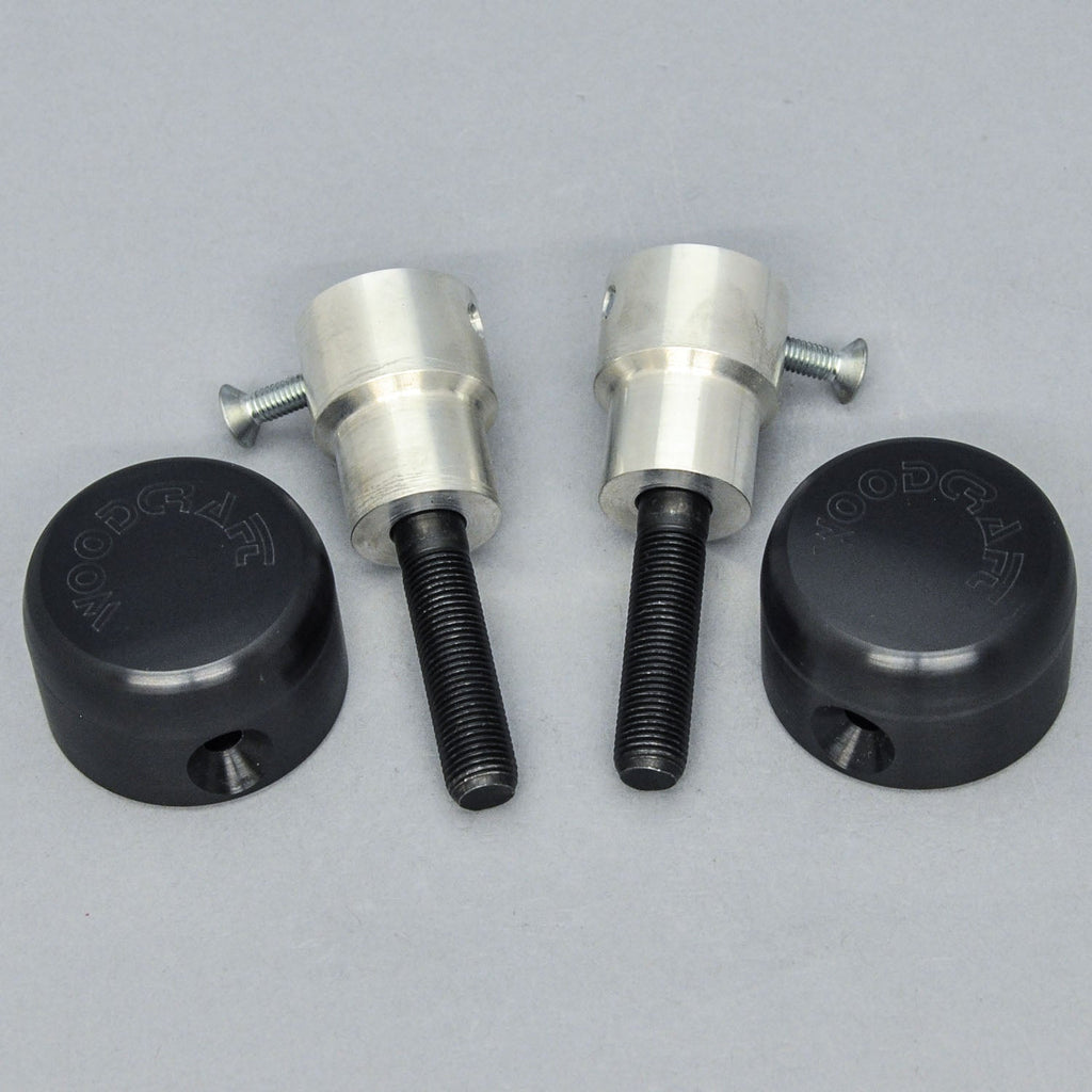 Woodcraft 2008-16 Honda CB1000R/CBR1000RR Frame Slider Kit with pucks