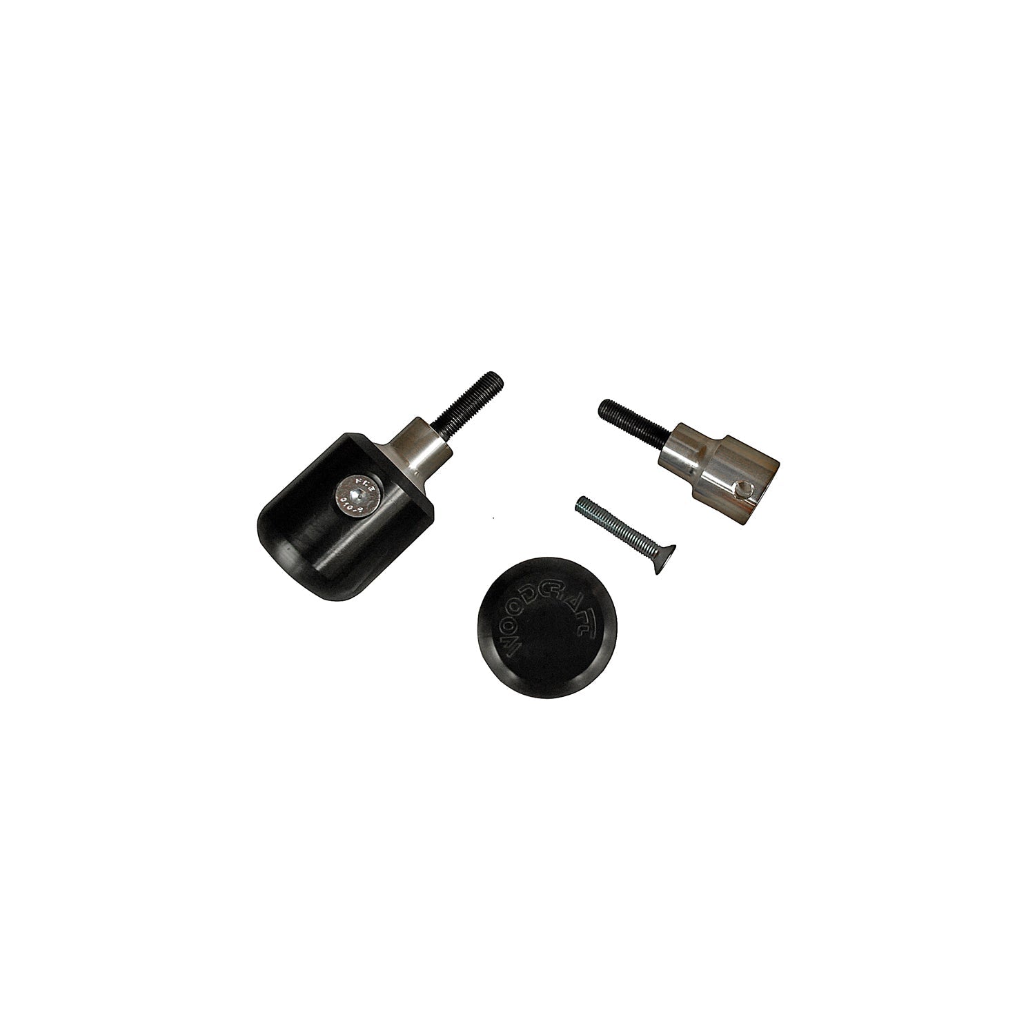 Woodcraft 2006-15 Yamaha FZ1 Frame Slider Kit with pucks