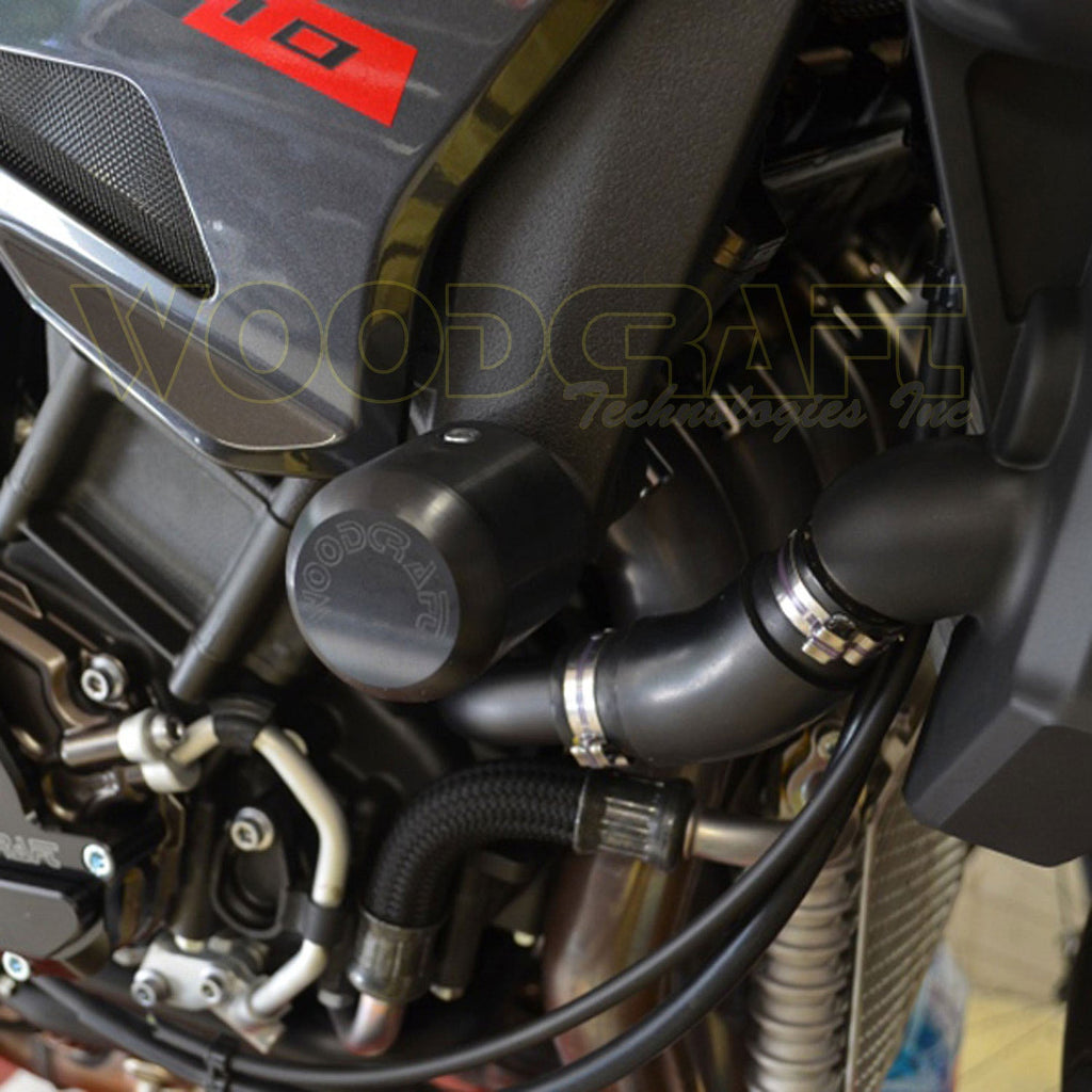 Woodcraft Yamaha FZ10,MT10 Frame Slider Kit with pucks