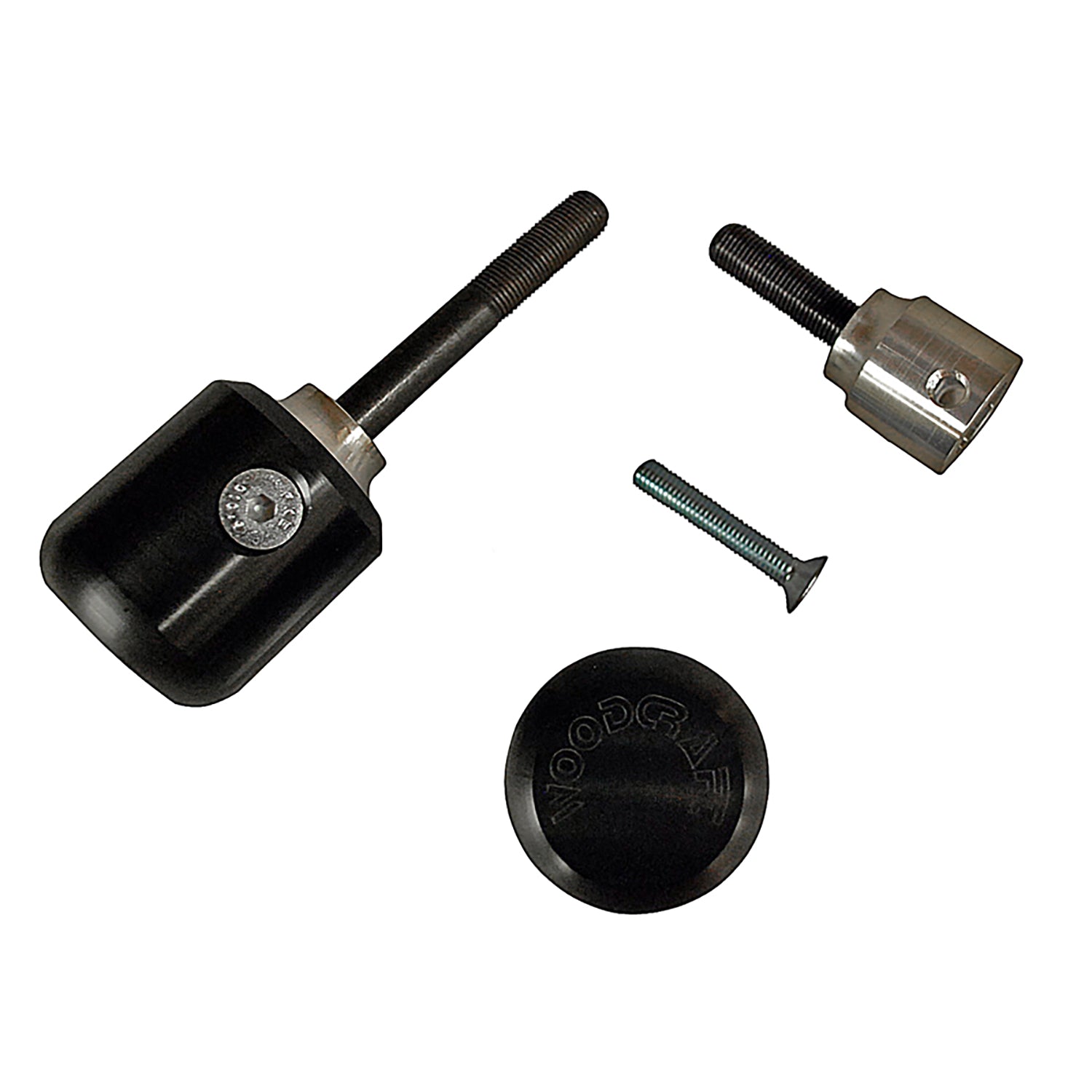 Woodcraft 2009-14 Yamaha R1 Frame Slider Kit with pucks