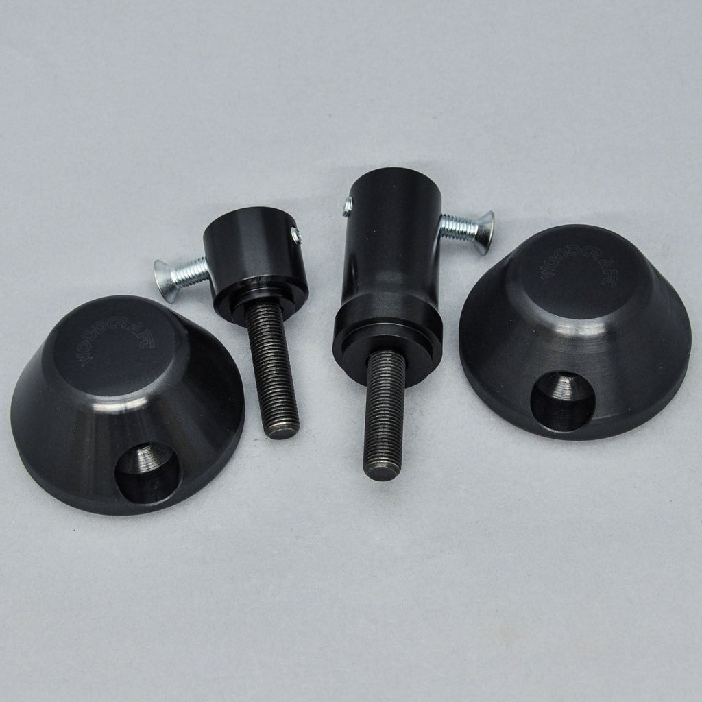 Woodcraft Yamaha R1 Frame Slider Kit w/ Domed pucks
