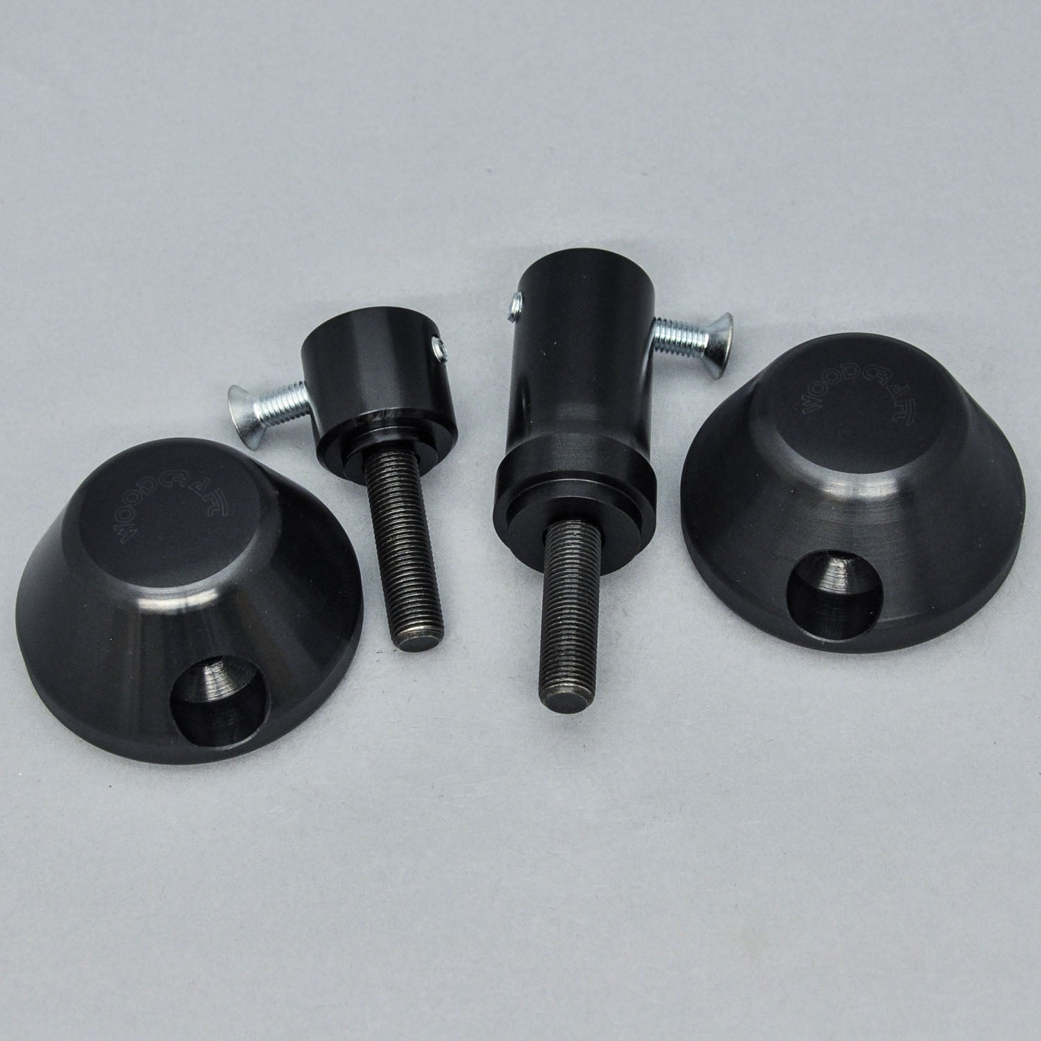 Woodcraft Yamaha R1 Frame Slider Kit w/ Domed pucks
