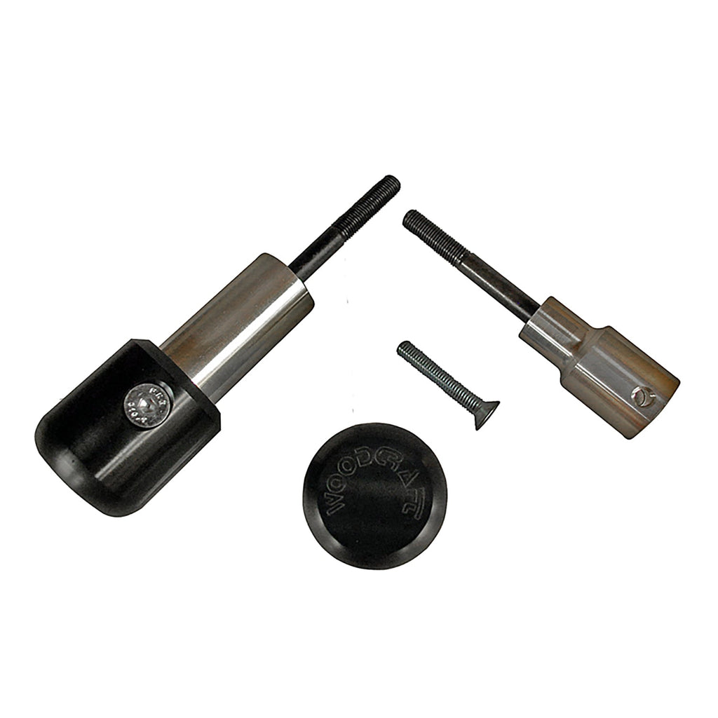 Woodcraft Triumph Daytona 675 / Street Triple 675 2013-17, Street Triple 765 RS Frame Slider Kit with pucks