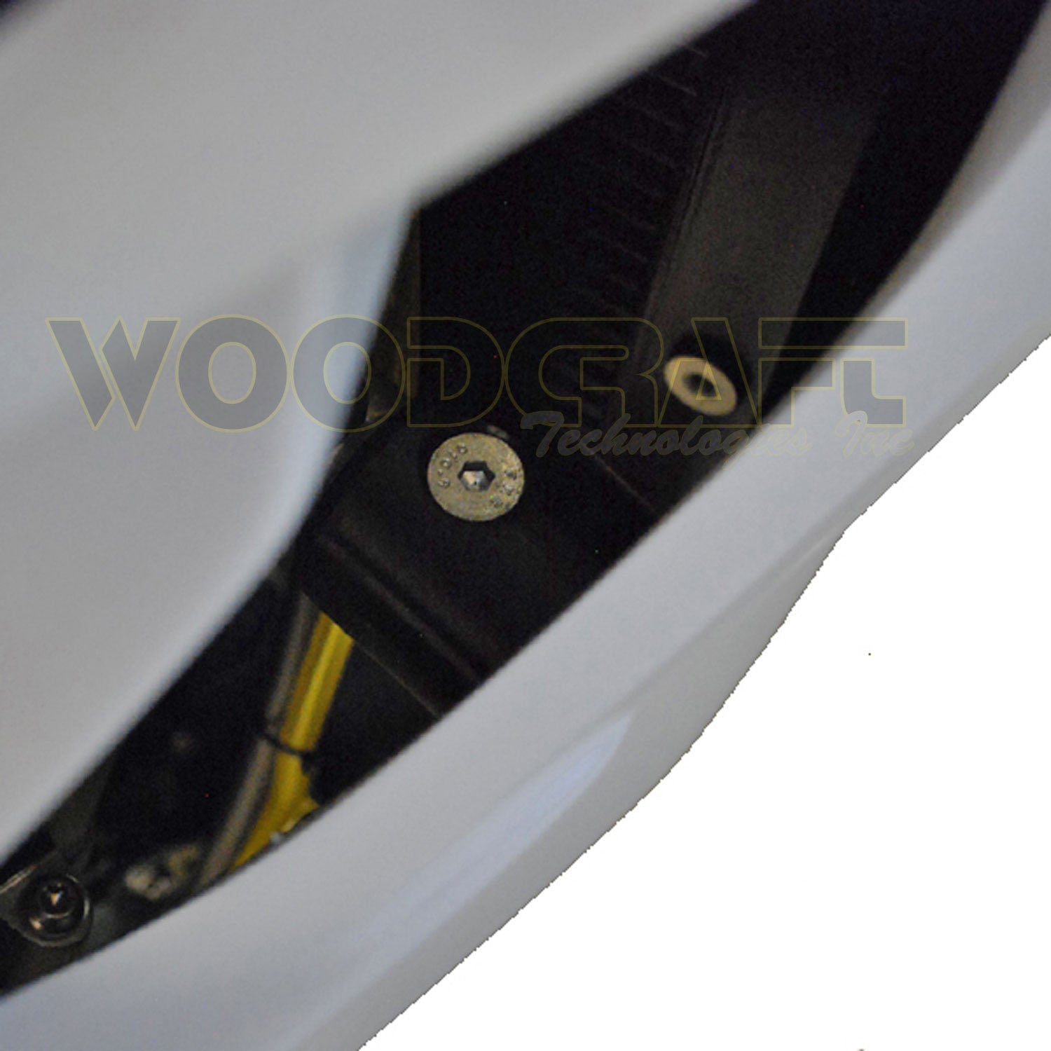 Woodcraft 2013-17 Triumph 675, 2013-16 Street Triple Under Body Frame Slider Kit w/ 1099 Pucks