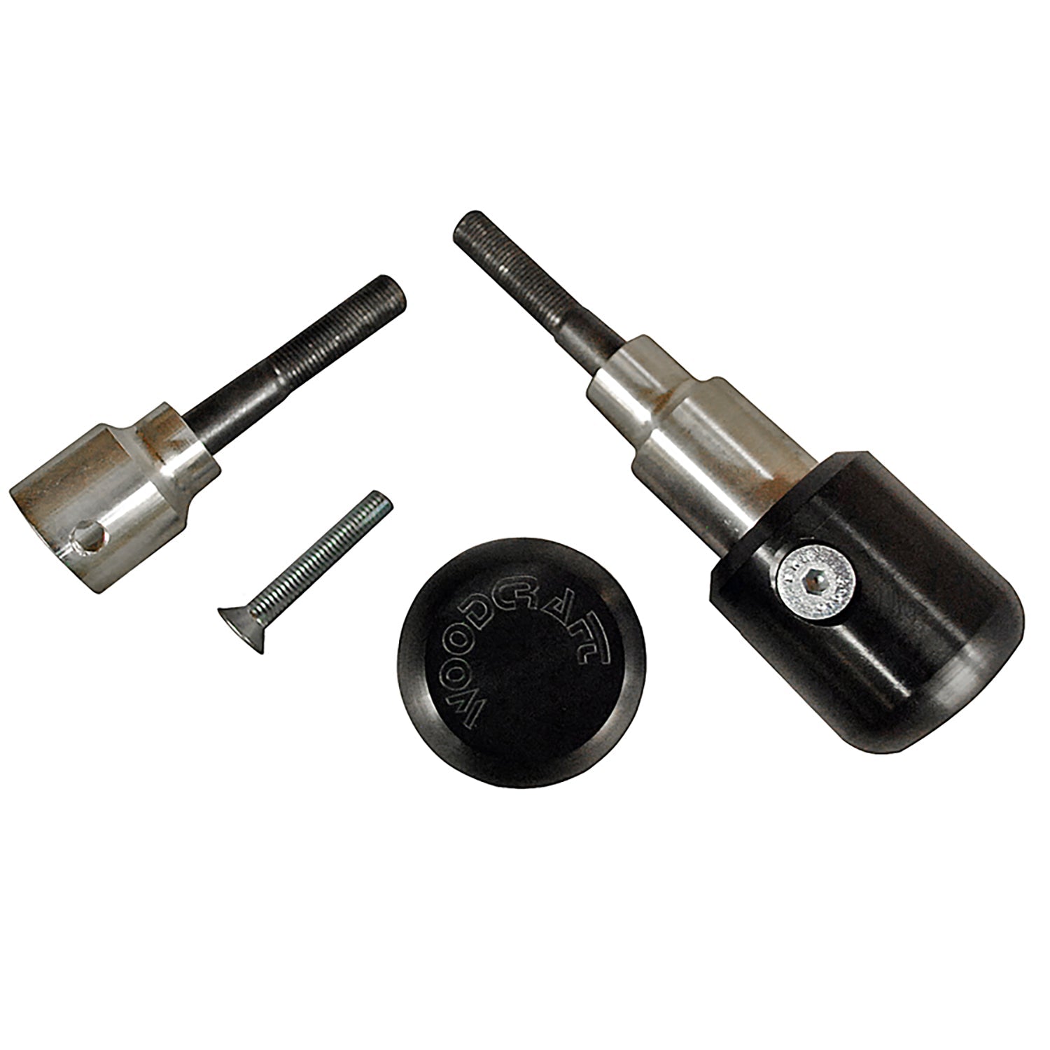Woodcraft 2005-10 Triumph Speed Triple Frame Slider Kit with pucks