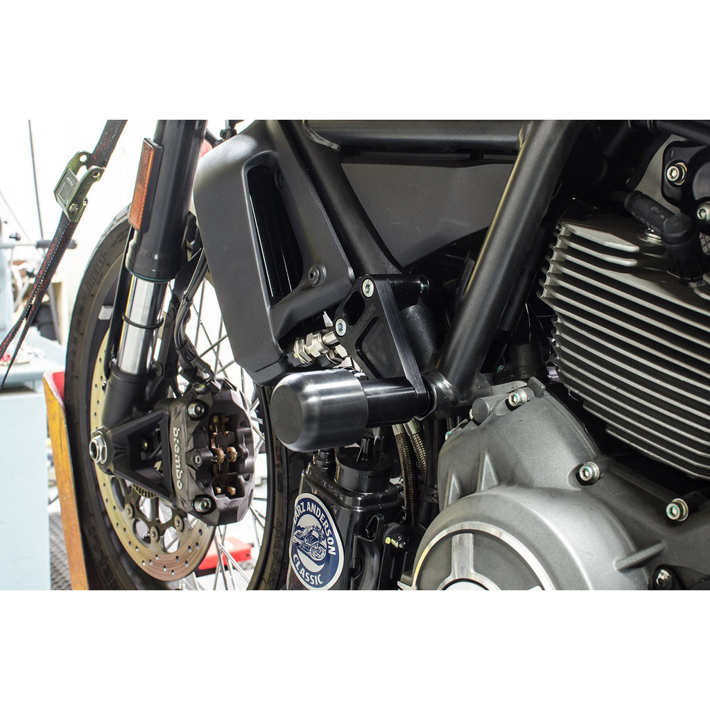 Woodcraft Ducati Scrambler 1100 Frame Slider Kit w/ 1399 Pucks