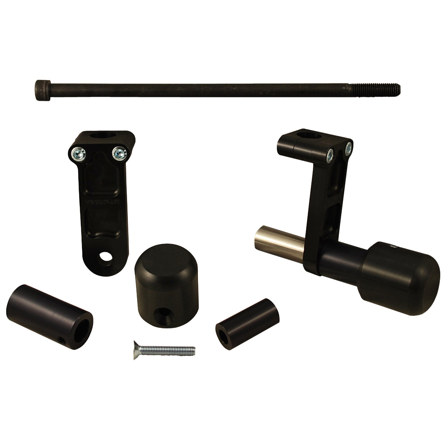 Woodcraft Ducati Hypermotard 821 Frame Slider Kit with pucks Awaiting correct parts