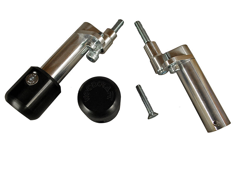 Woodcraft 2004-09 Aprilia RSV4/R, 2006-10 Aprilia Tuono Frame Slider Kit with pucks